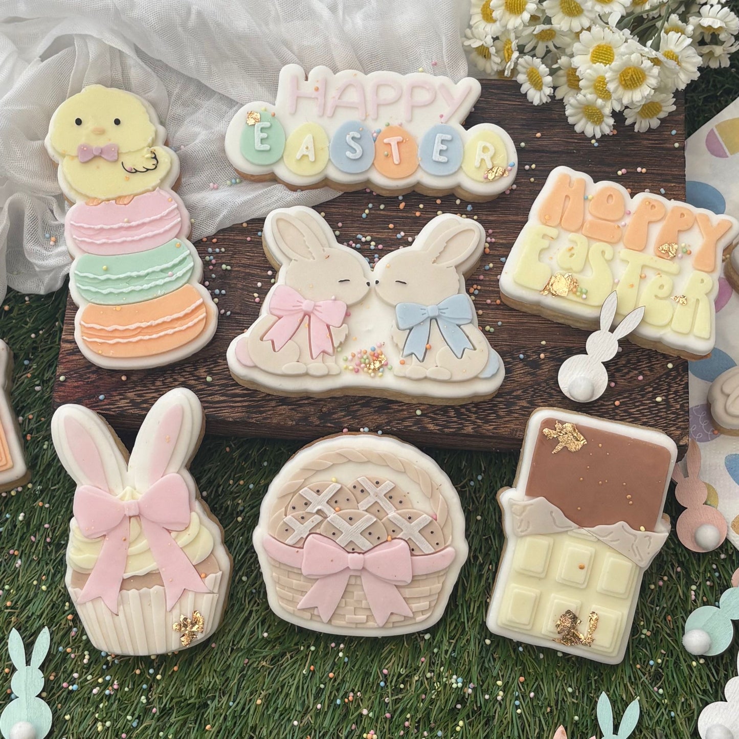 Easter 2026 Set 1 raised stamp by Bennets Biccys
