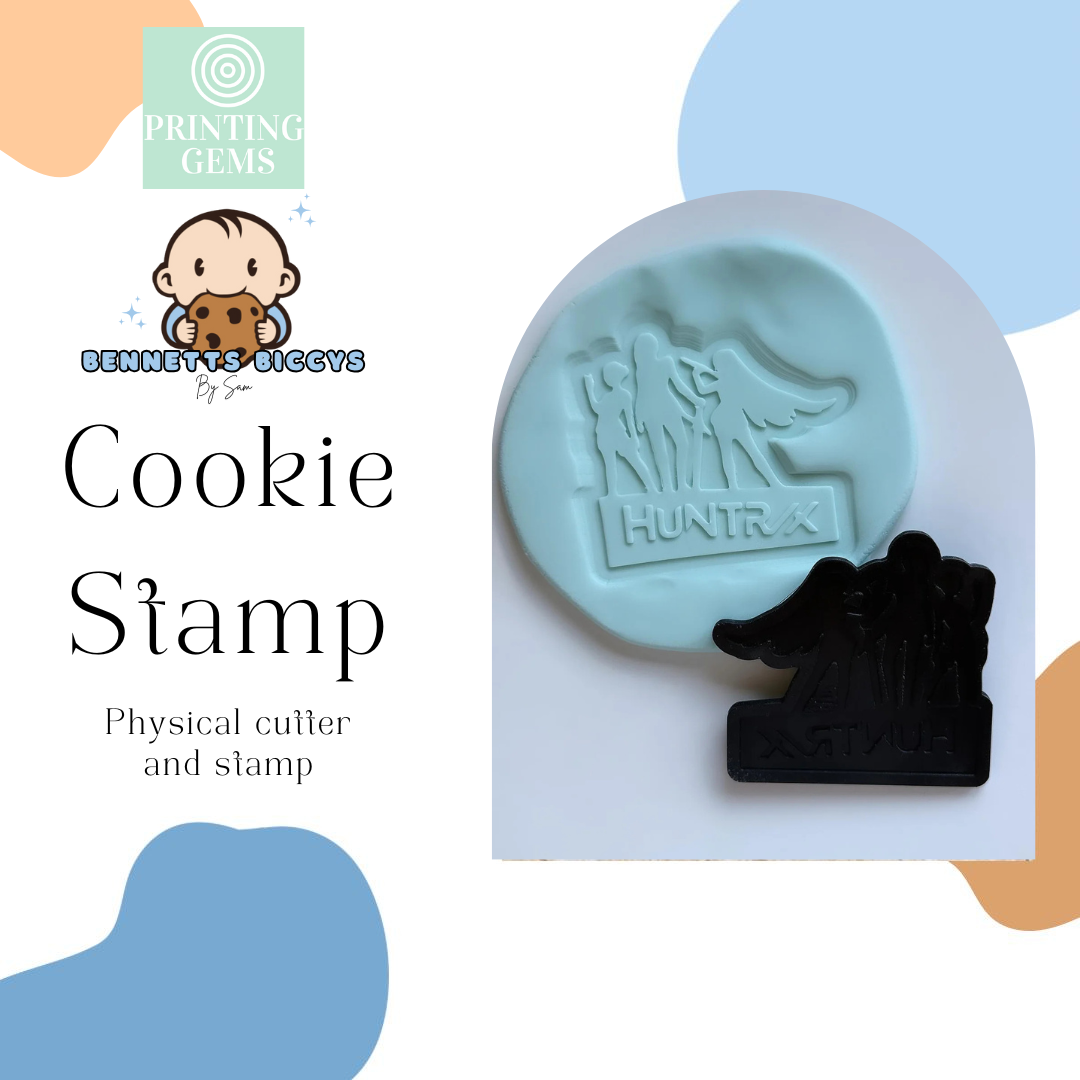 Girl Band raised stamp by Bennets Biccys