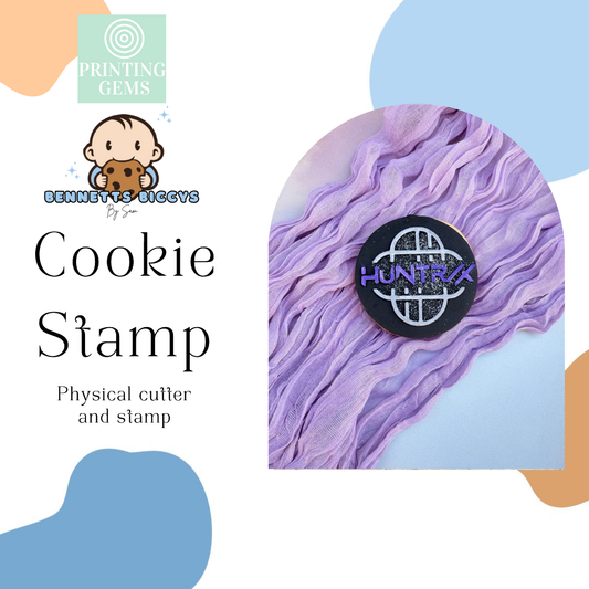 Girl Band Logo raised stamp by Bennets Biccys