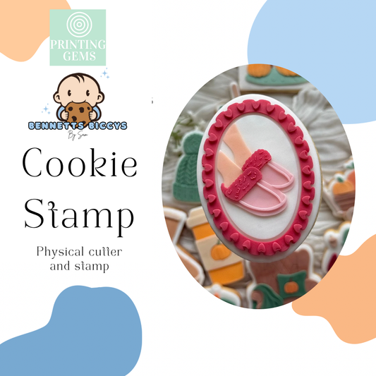 Slipper raised stamp by Bennets Biccys