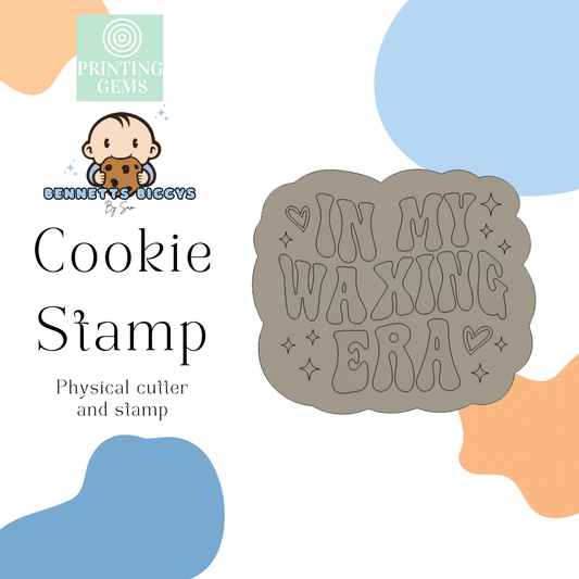 In my waxing ear raised stamp by Bennets Biccys