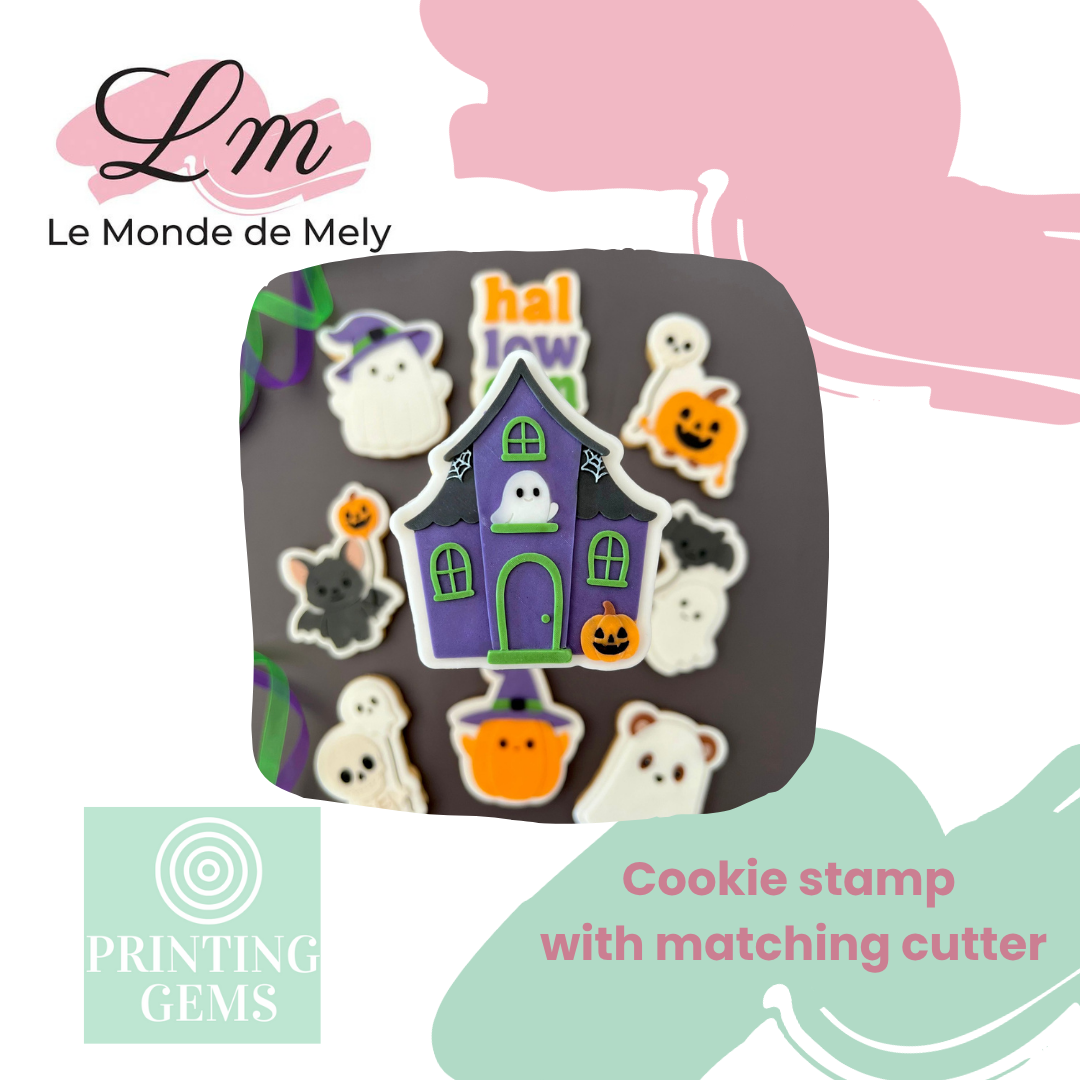 Halloween Classic Set raised stamp by Le Monde De Mely