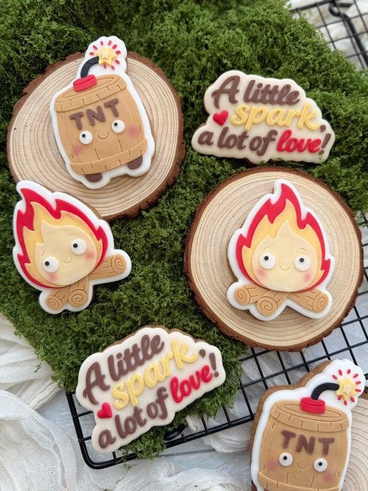 A Little Spark A Lot of Love Set by Cookie Cutters TR