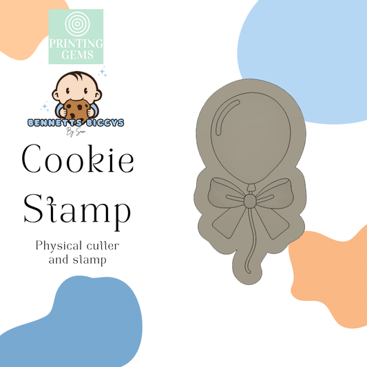 Balloon raised stamp by Bennets Biccys