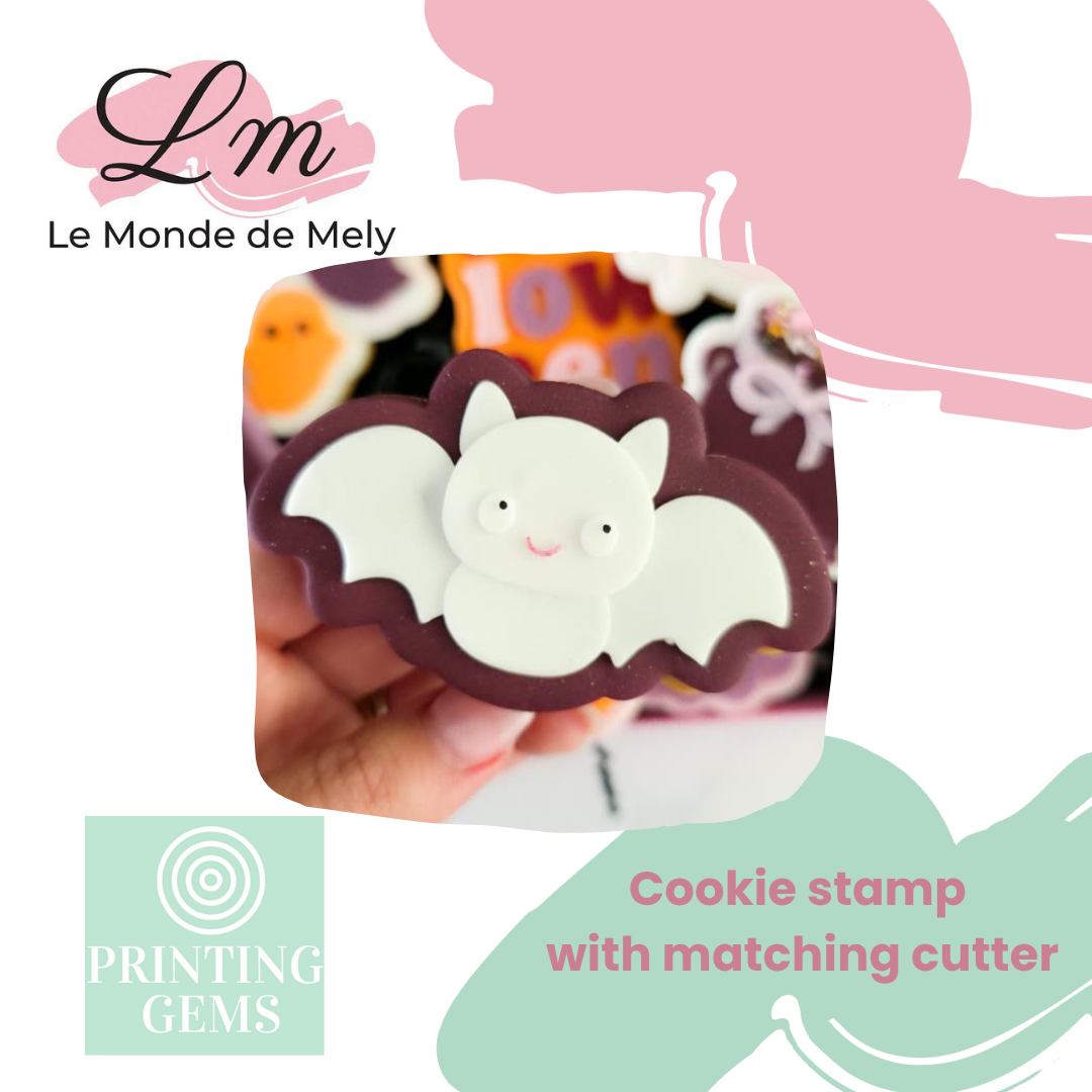 Cute Halloween Set raised stamp by Le Monde De Mely