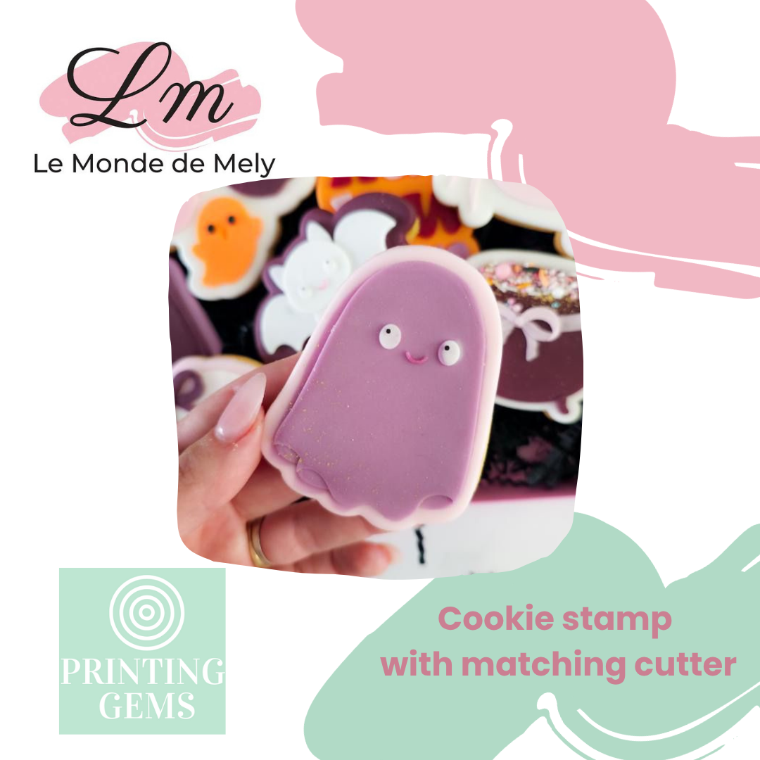 Cute Halloween Set raised stamp by Le Monde De Mely