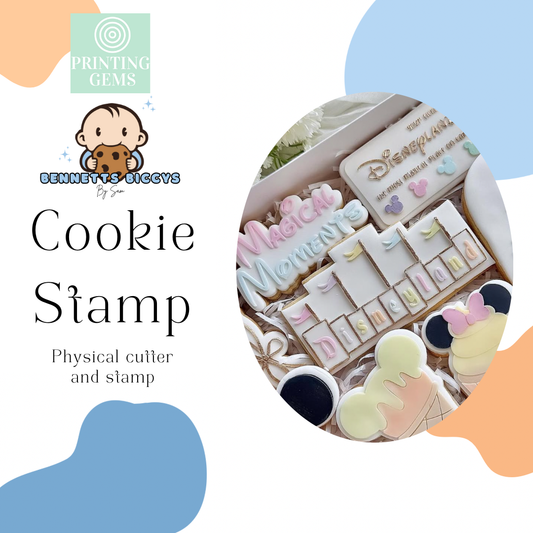 Happy place sign raised stamp by Bennets Biccys