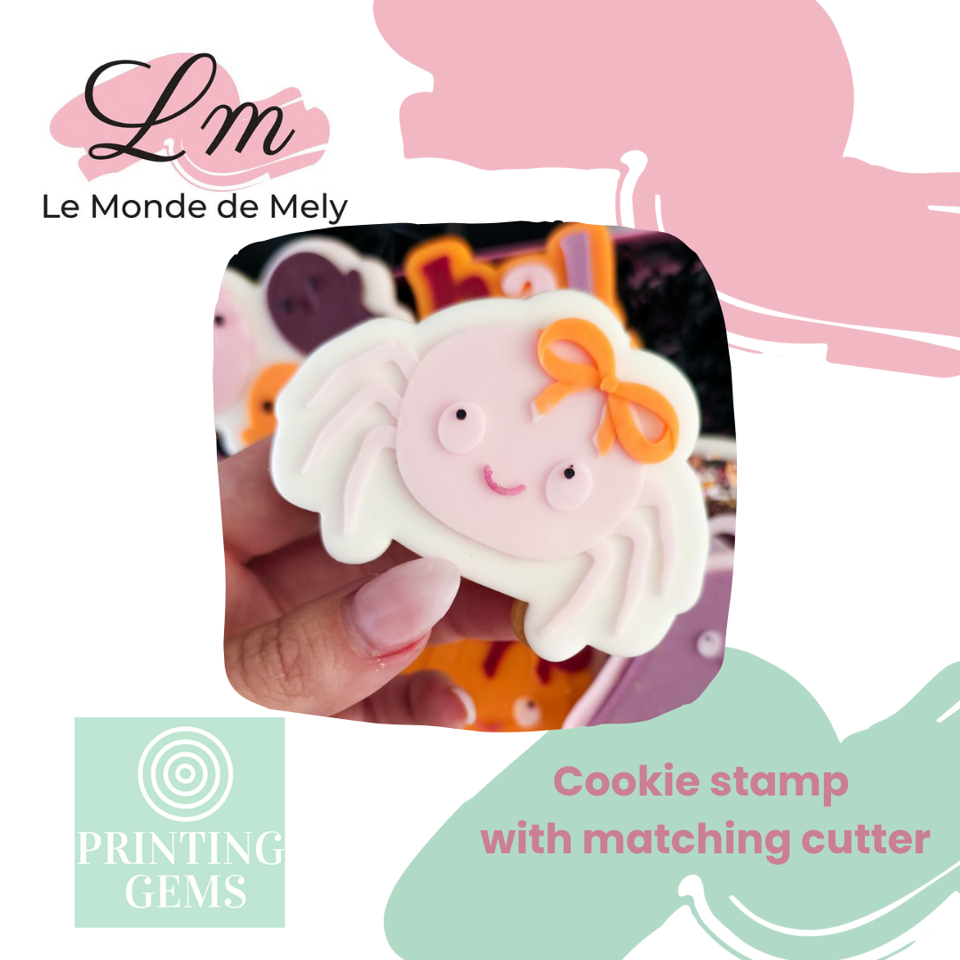 Cute Halloween Set raised stamp by Le Monde De Mely