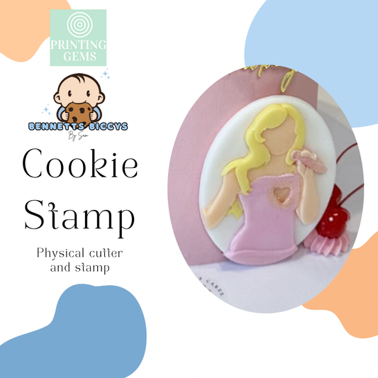 Espresso singer raised stamp by Bennets Biccys