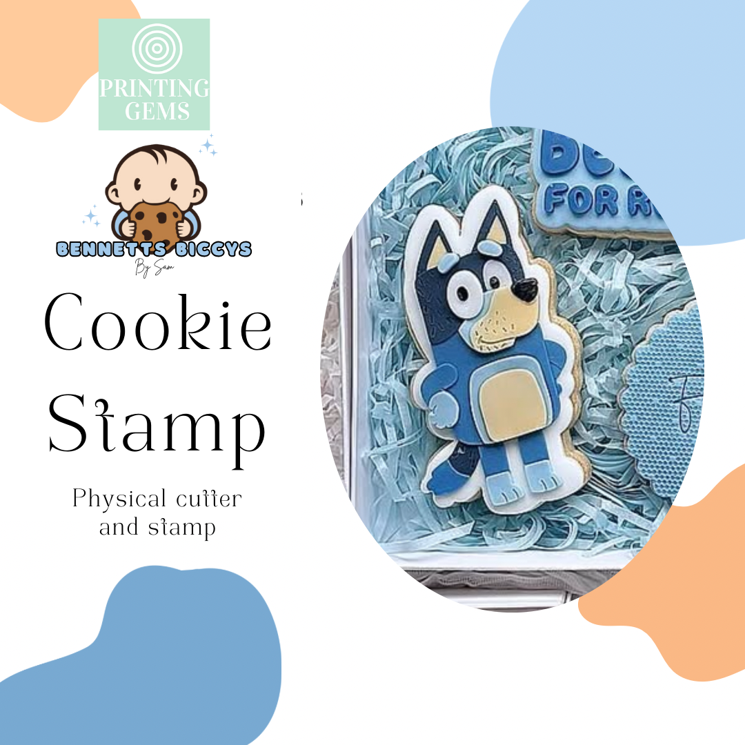 Dog dad raised stamp by Bennets Biccys