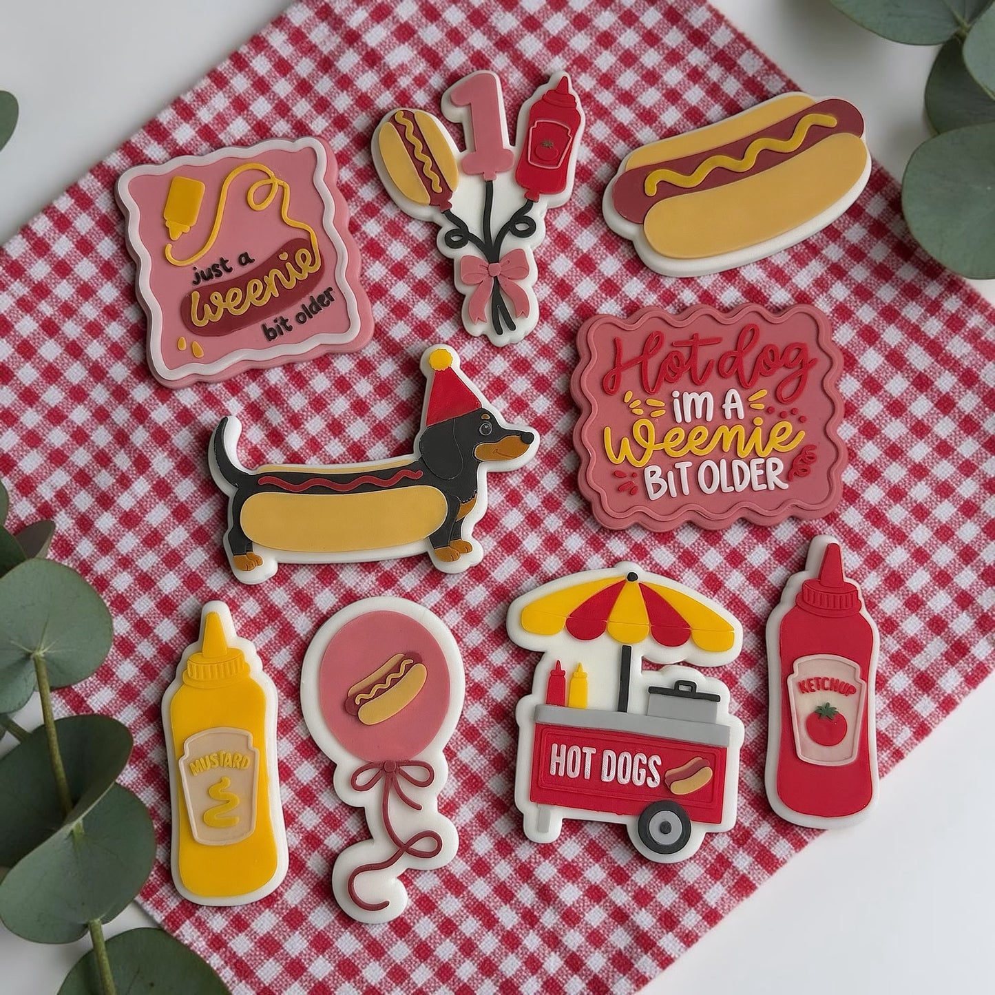 Weenie Bit Older Set raised stamp by Bennets Biccys