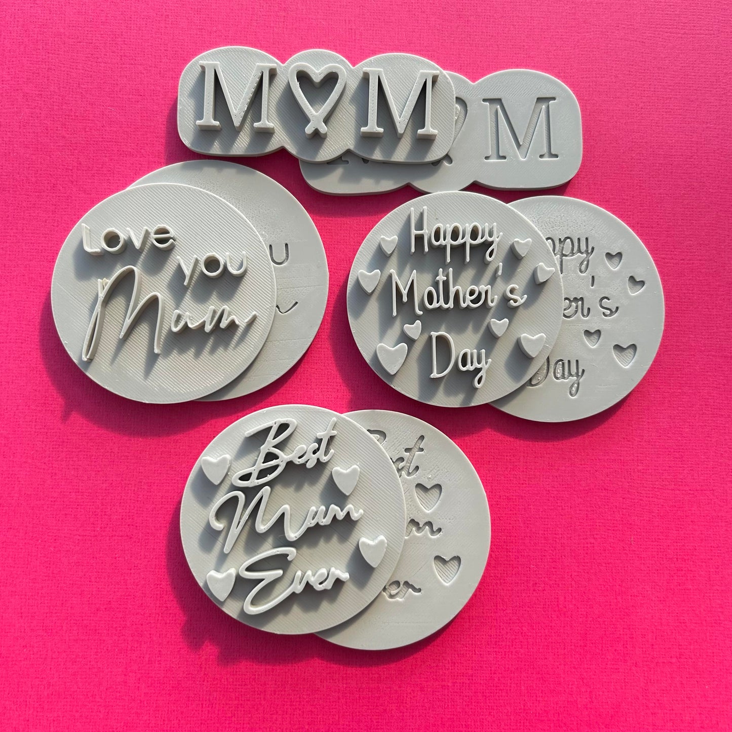 Mother's Day writing debosser and embosser