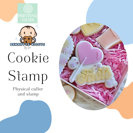 Sweet taste raised stamp by Bennets Biccys