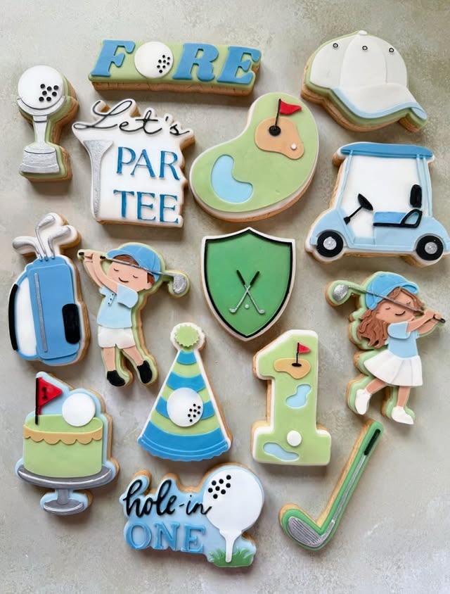 Let's Par Tee by Little Bird Designs