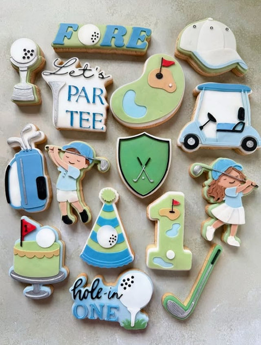 Let's Par Tee by Little Bird Designs