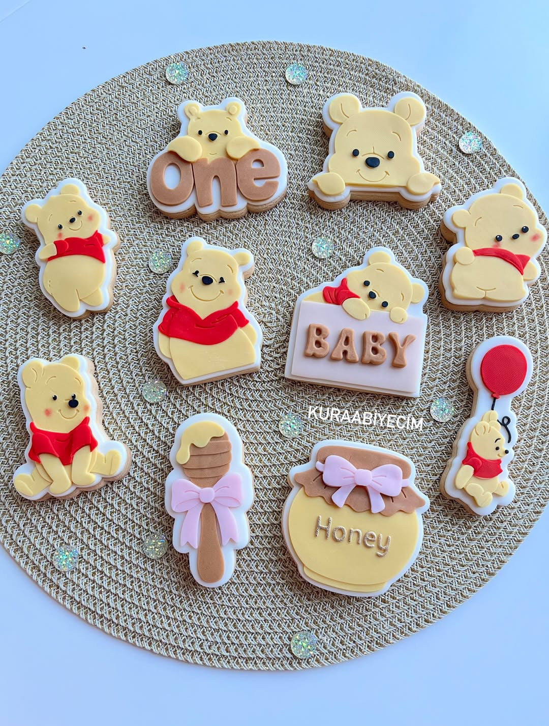 Yellow Bear Set by Cookie Cutters TR