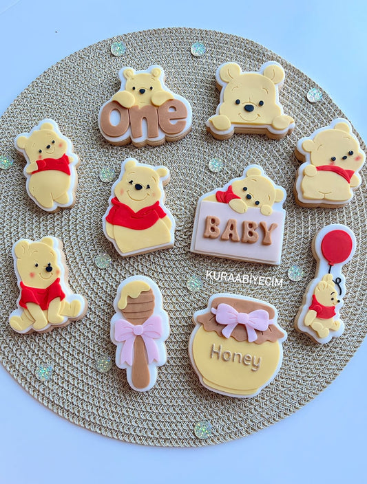 Yellow Bear Set by Cookie Cutters TR