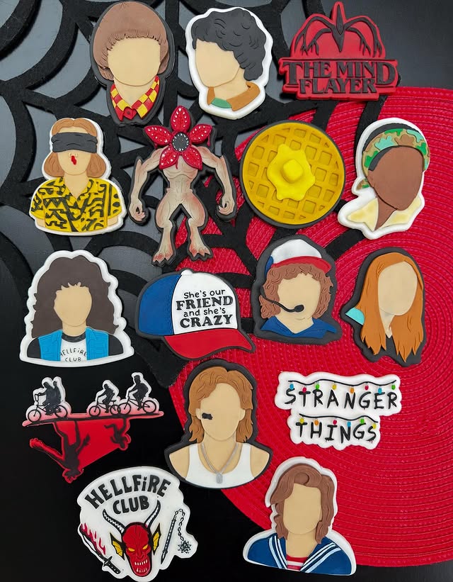 Strange Show Set raised stamp by Bennetts Biccys