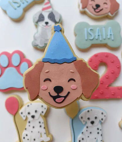 Birthday Puppy Set by Baked By Gem