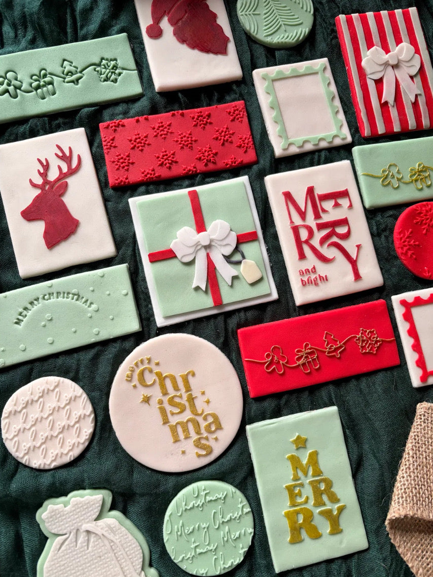 Christmas Platter Set by Little Bird Designs