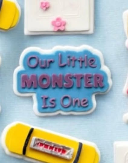 Our little monster Set by Little Bird Designs