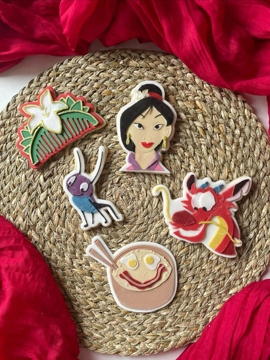 Chinese Warrior Set by Little Bird Designs