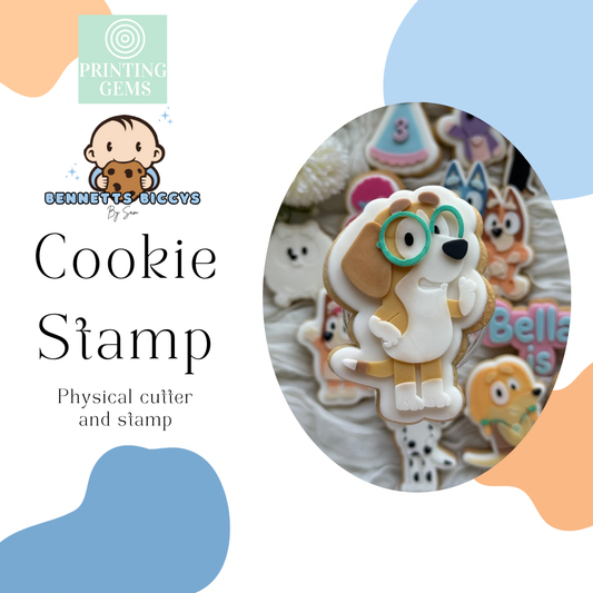 Sweet Dog raised stamp by Bennets Biccys