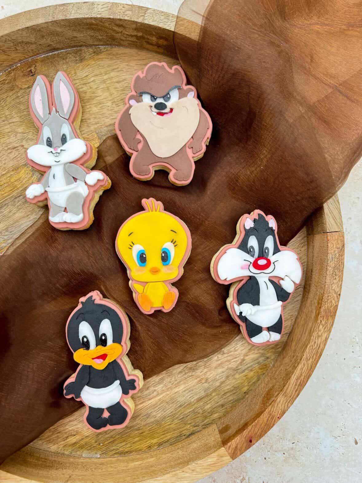 Baby crazy animals Set raised stamp by Bennets Biccys