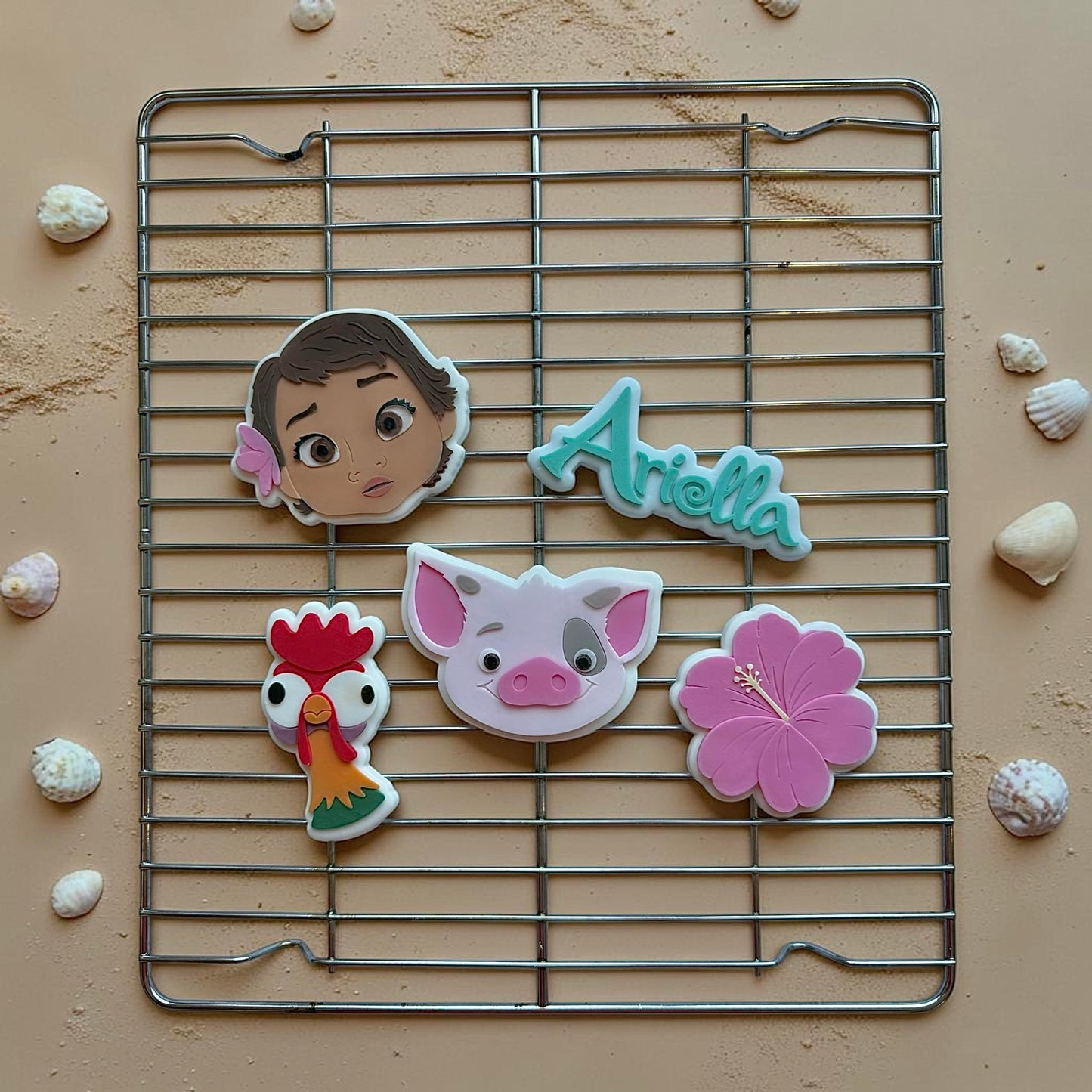 Island Princess Set raised stamp by Bennets Biccys