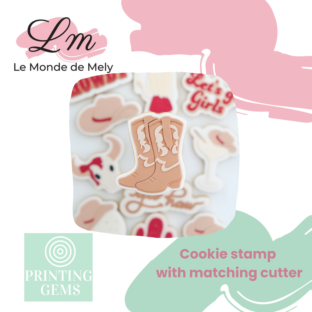 Last Rodeo boots raised stamp by Le Monde De Mely