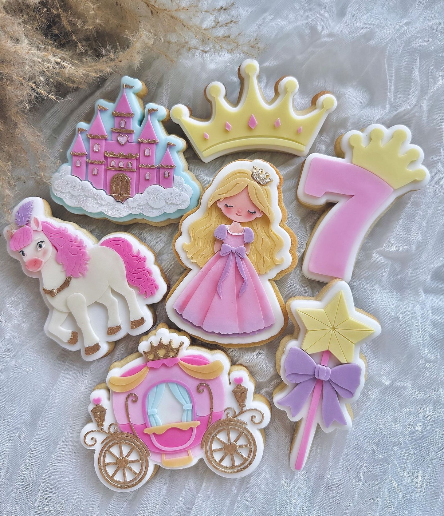 Princess Set raised stamp by Bennets Biccys