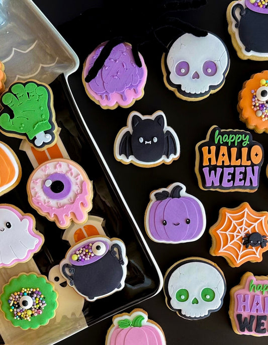 Happy Halloween Mini Set raised stamp by Le Monde De Mely