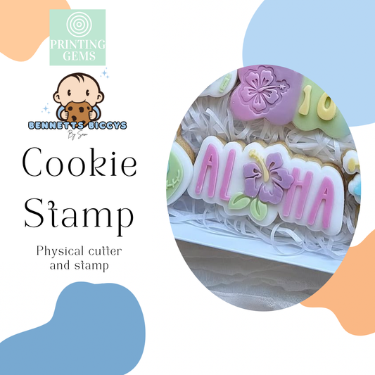 Aloha raised stamp by Bennets Biccys