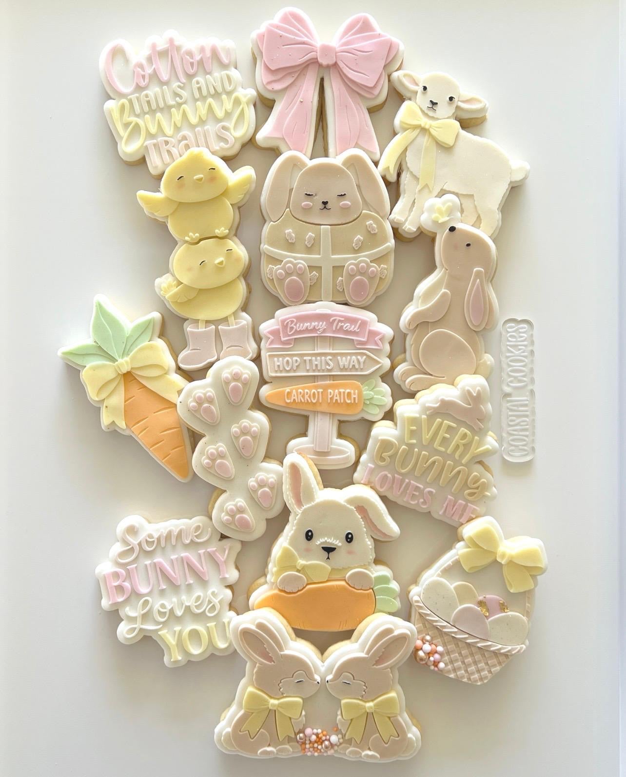Easter 2026 Set 5 raised stamp by Bennets Biccys