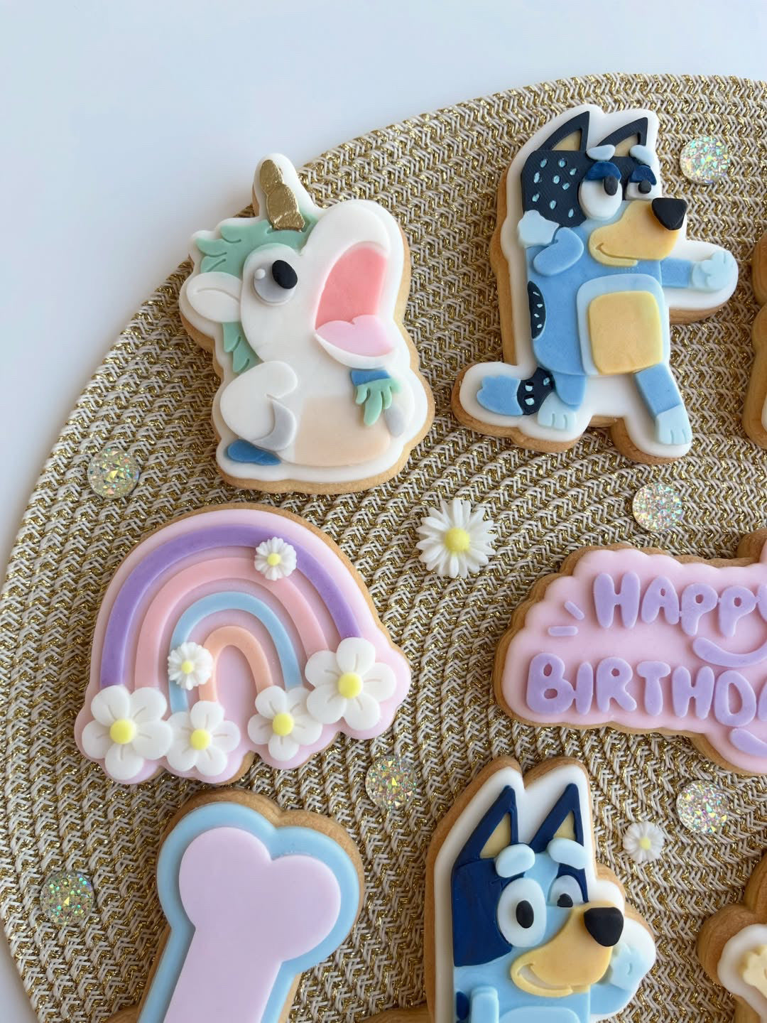Blue Dog Family Set by Cookie Cutters TR