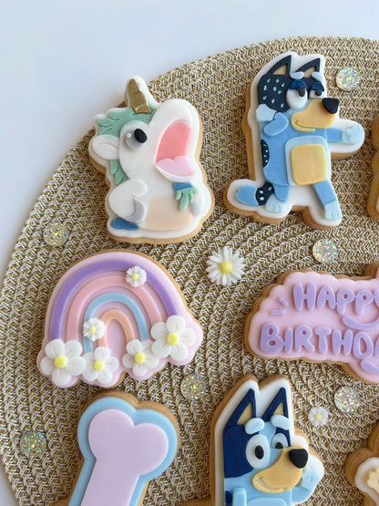 Blue Dog Family Set by Cookie Cutters TR