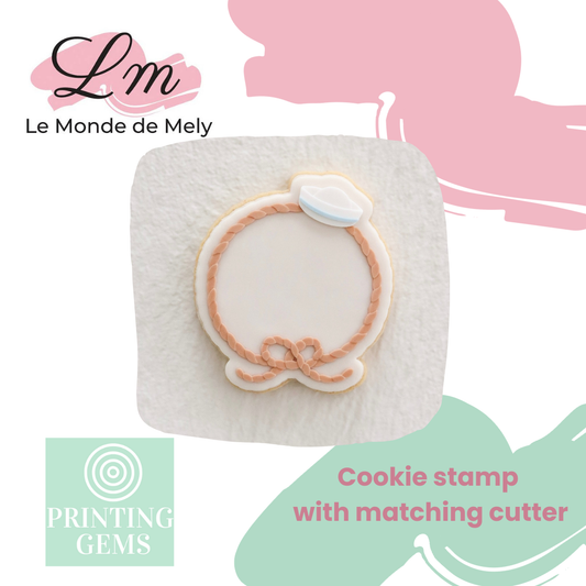 Sailor rope raised stamp by Le Monde De Mely