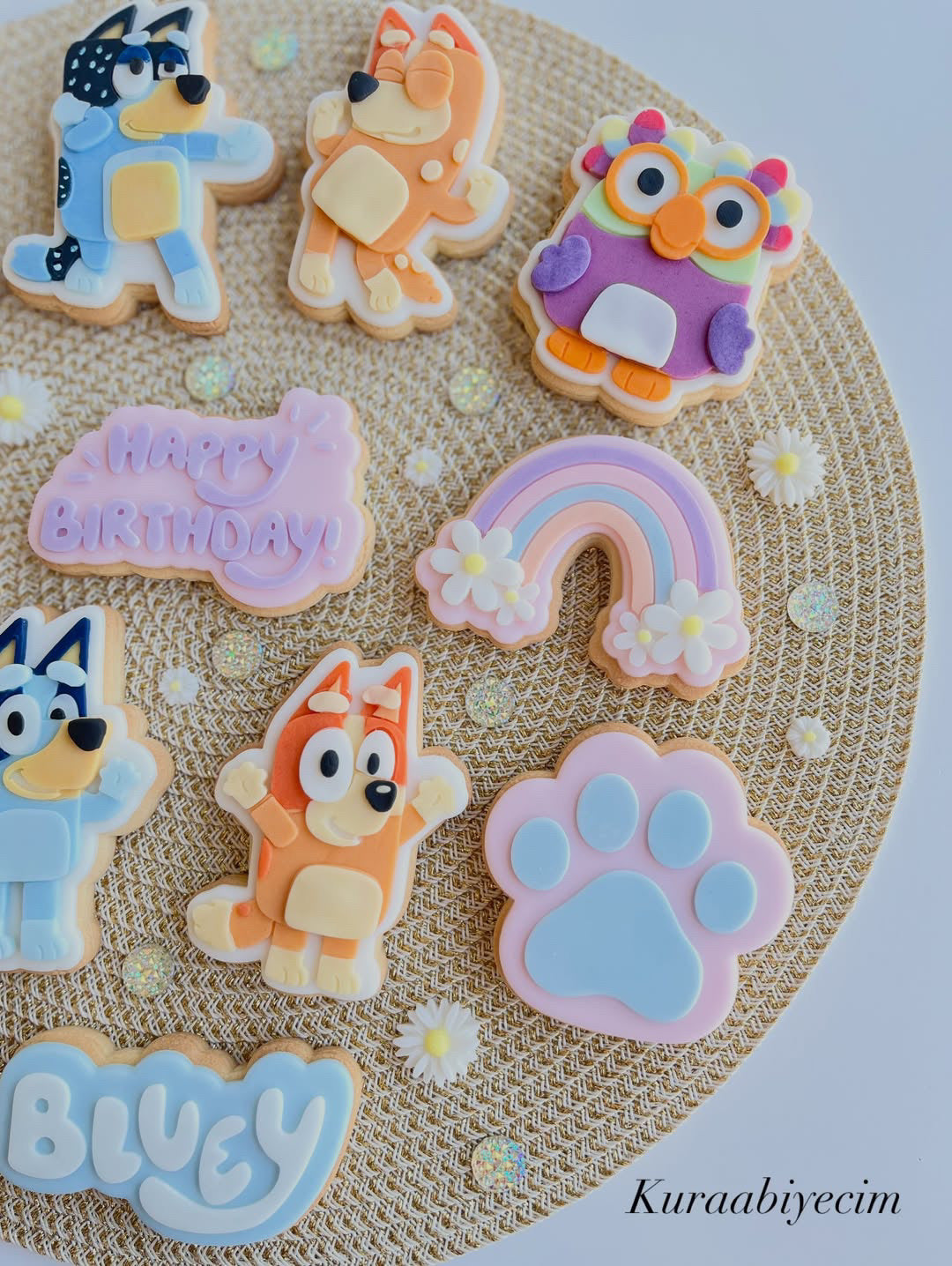 Blue Dog Family Set by Cookie Cutters TR