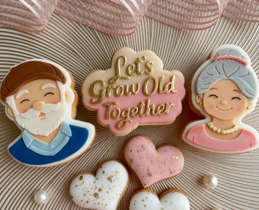 Let's Grow Old Together Set by Cookie Cutters TR