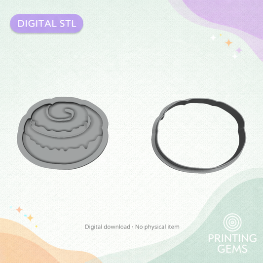 Cinnamon Scroll STL