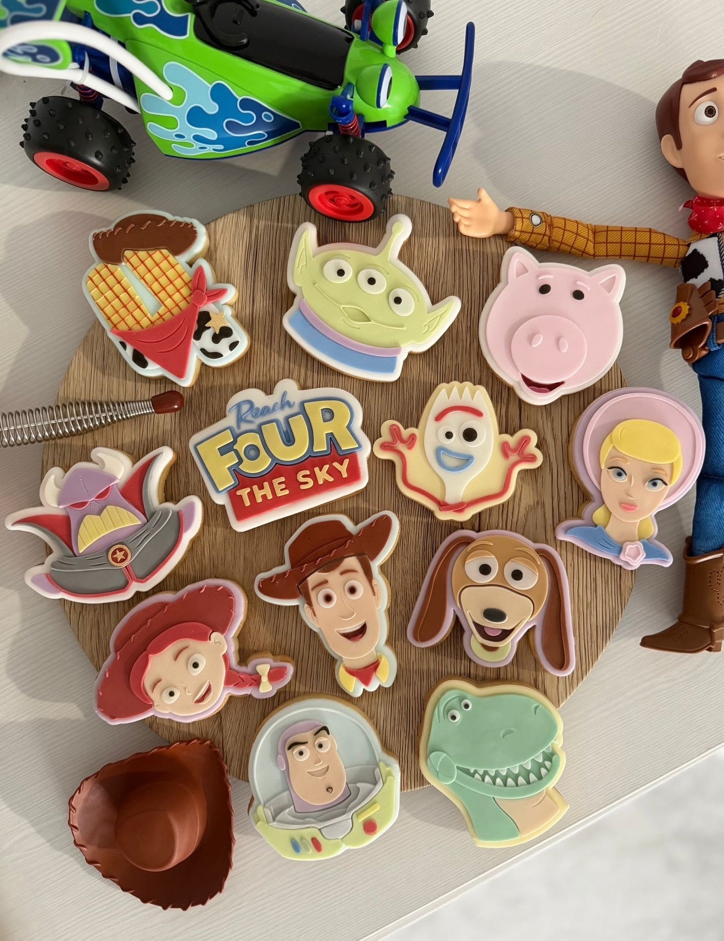Stories of Toys Set raised stamp by Bennets Biccys