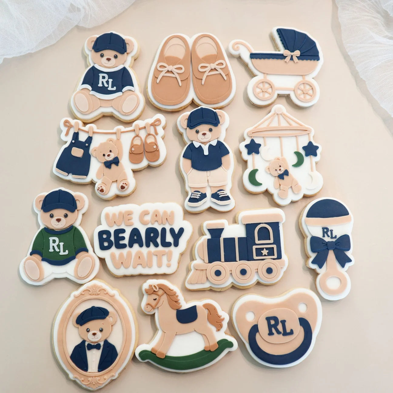 RL Polo Bear Set by Cookie Cutters TR