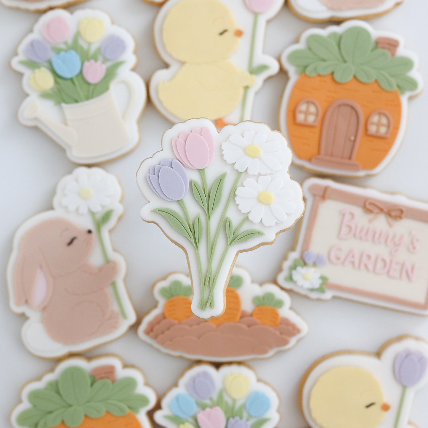 Easter Set #4 raised stamp by Le Monde De Mely