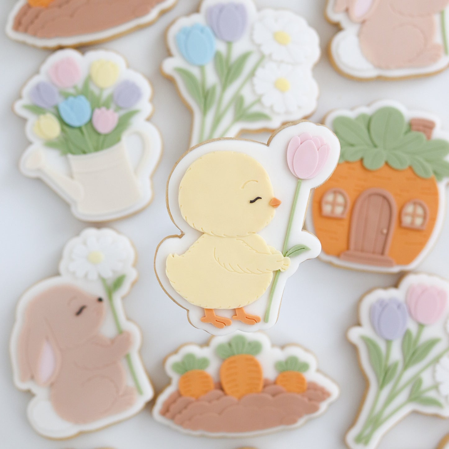 Easter Set #4 raised stamp by Le Monde De Mely