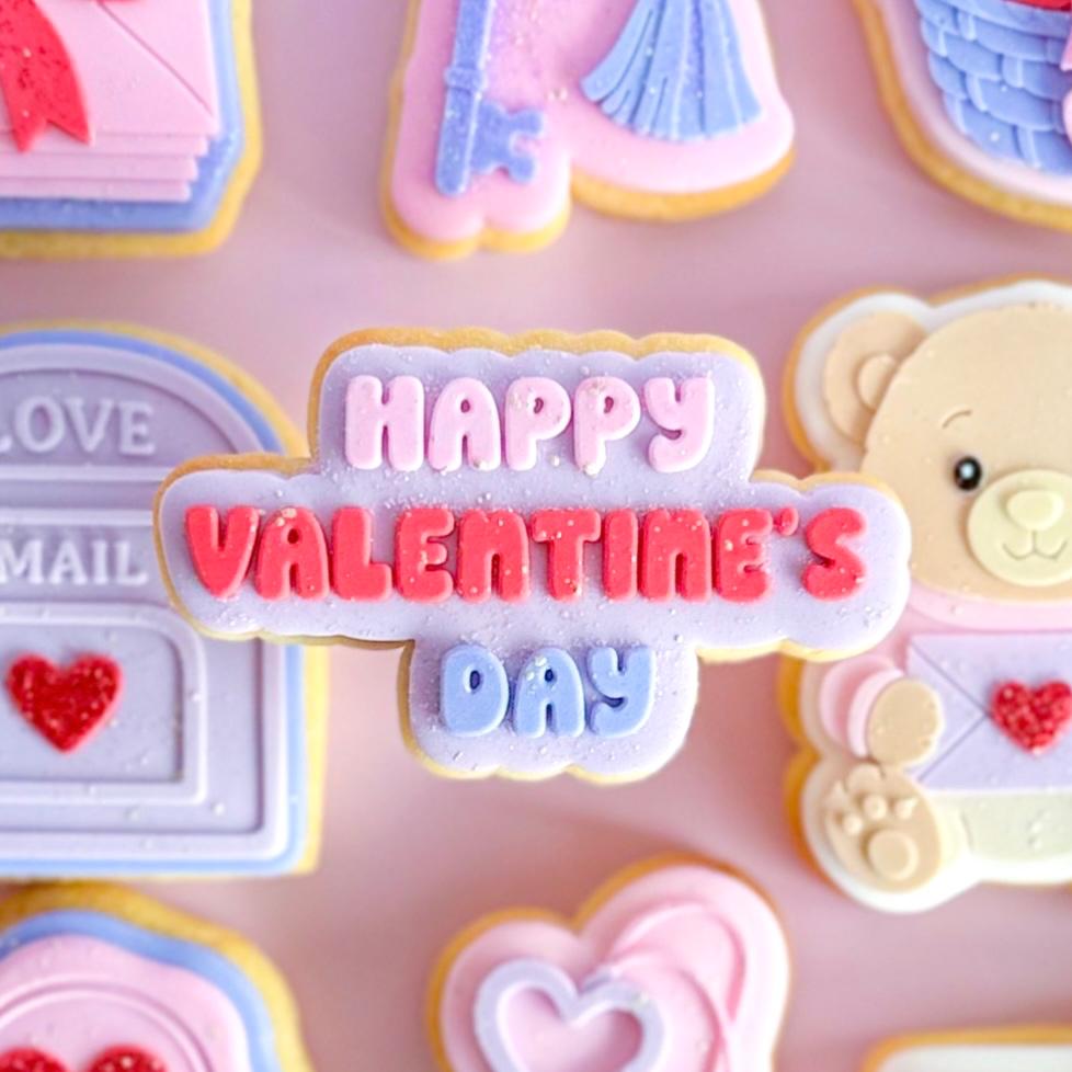 Sending my love to you Valentines Set raised stamp by Le Monde De Mely