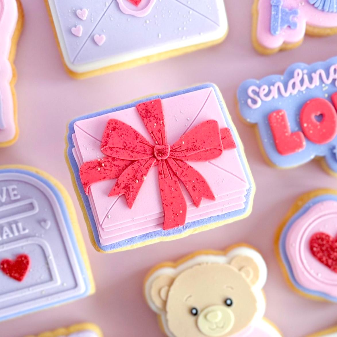 Sending my love to you Valentines Set raised stamp by Le Monde De Mely