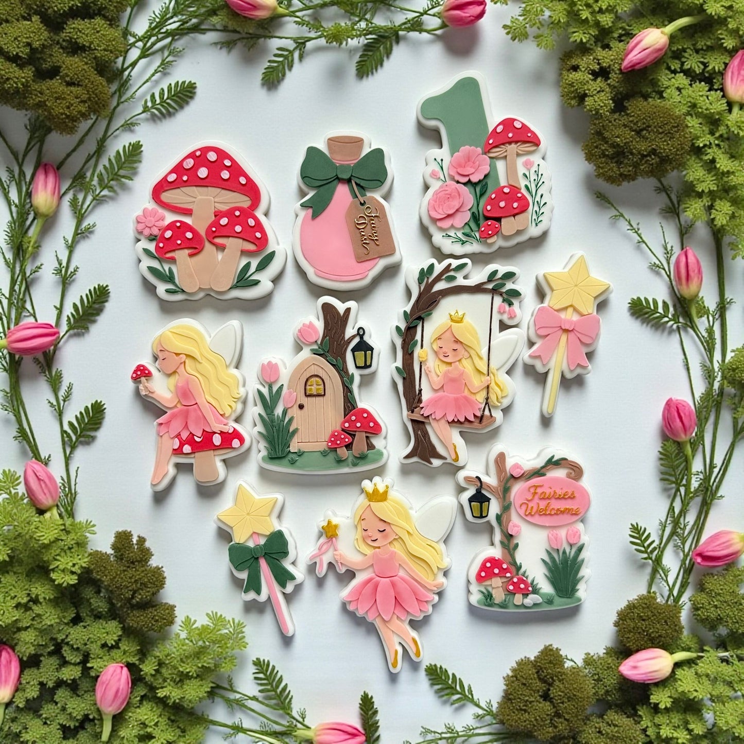 Fairy Set raised stamp by Bennetts Biccys