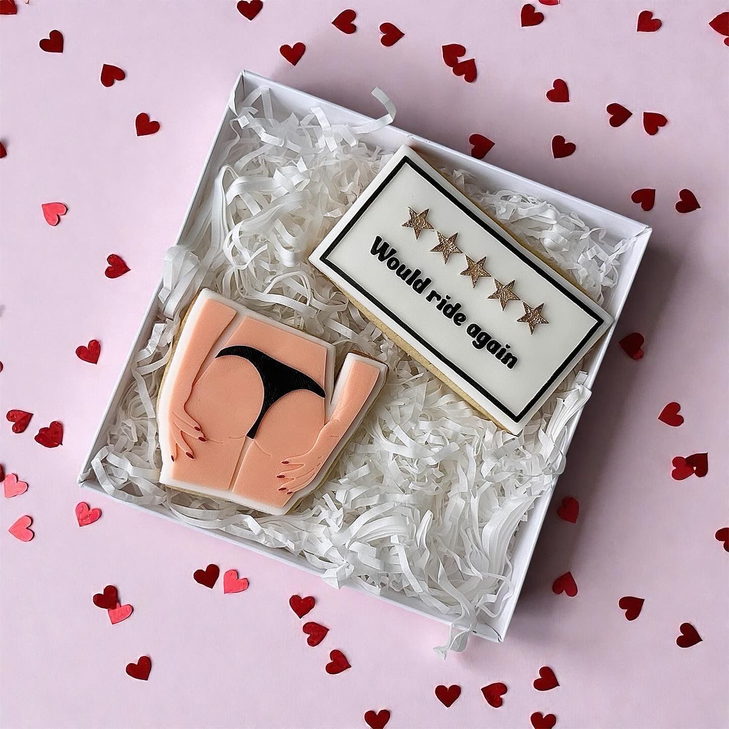 WARNING**** Naughty Valentines Set raised stamp by Bennets Biccys