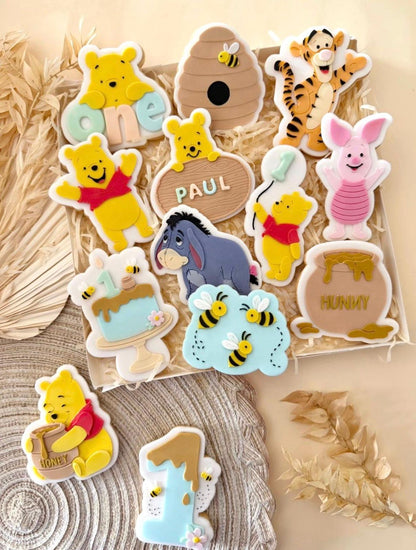 Yellow Bear Set raised stamp by Le Monde De Mely