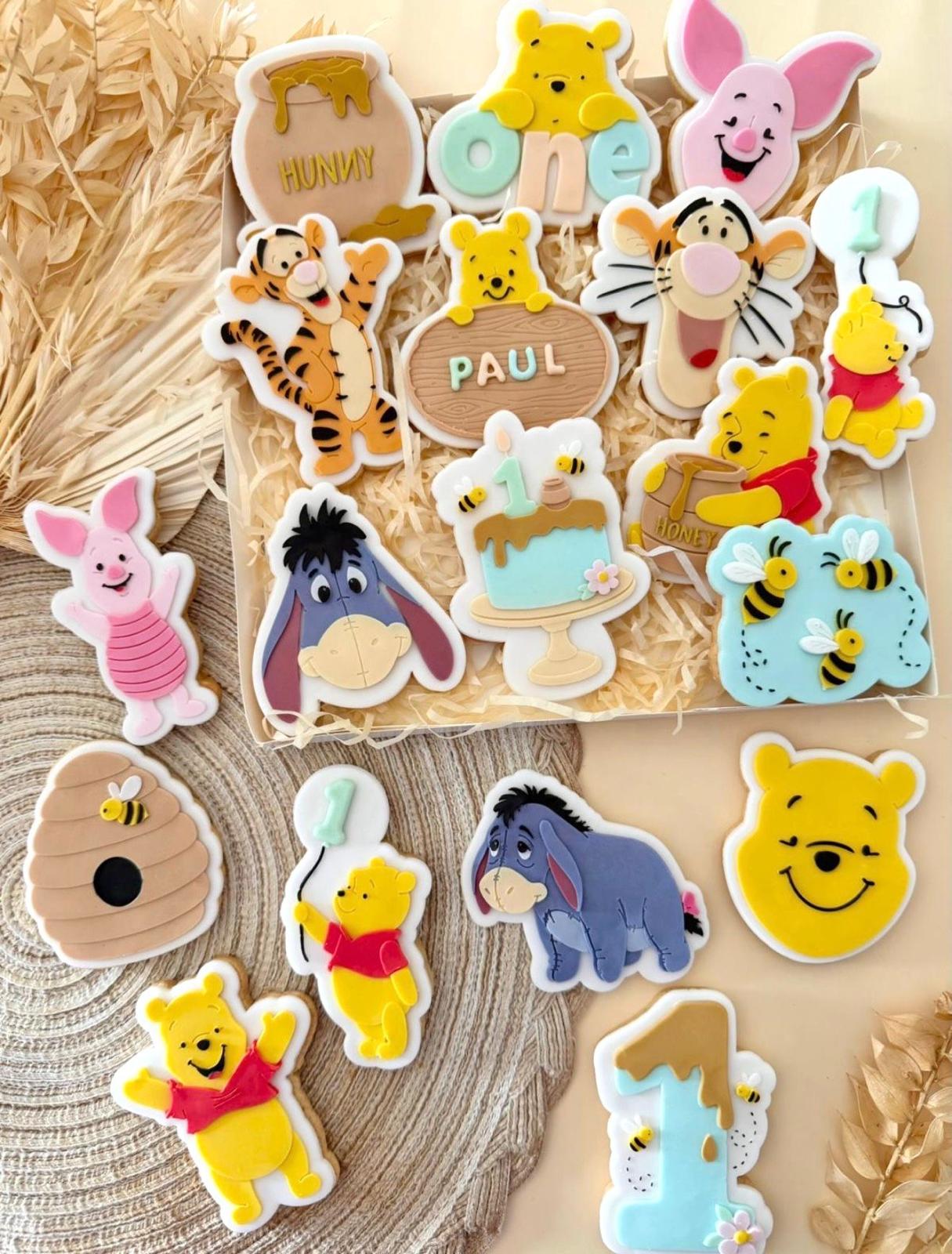 Yellow Bear Set raised stamp by Le Monde De Mely